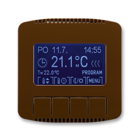 termostat programovatelný TANGO 3292A-A10301 H hnědá